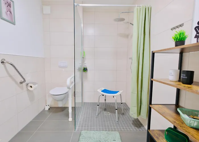 アパート Fine Living - Zentral, Barrierefrei Mit Terrasse & 24h Parkhaus In Naehe